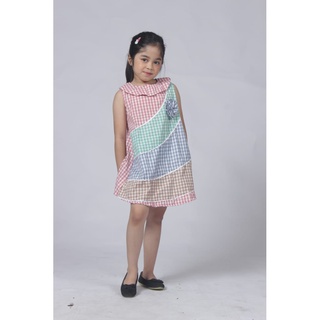 KALILA - YUKI Dress Baju Anak Perempuan Bahan Katun | Dress Anak Cewek