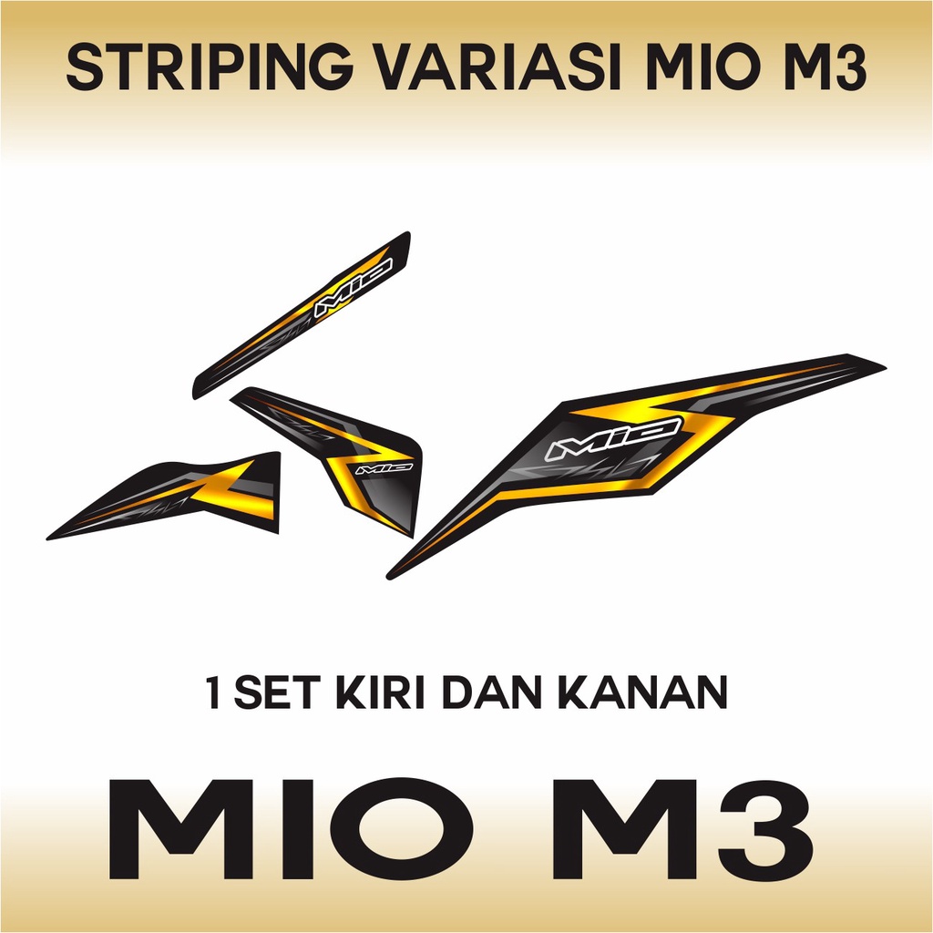 STRIPING MIO M3 / MIO M3 NEW DESIGN 2022 01