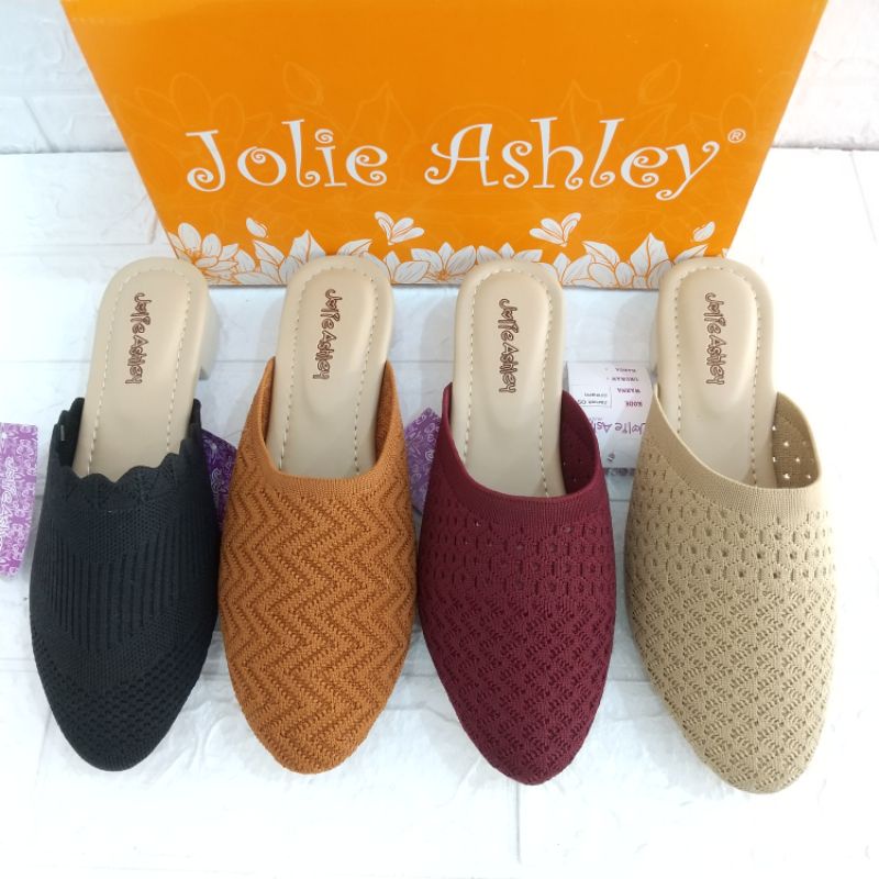 Sandal Fashion Jolie Ashley | Slop Wanita | Sandal Rajut wanita | Slop Rajut Wanita