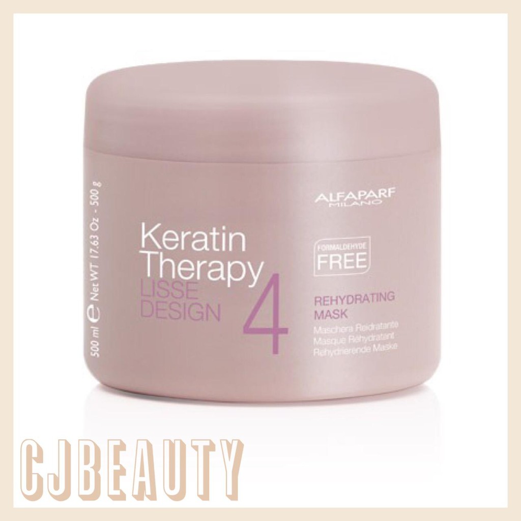 Alfaparf Hair Keratin Therapy collagen Masker Rambut Rusak - Smoothing