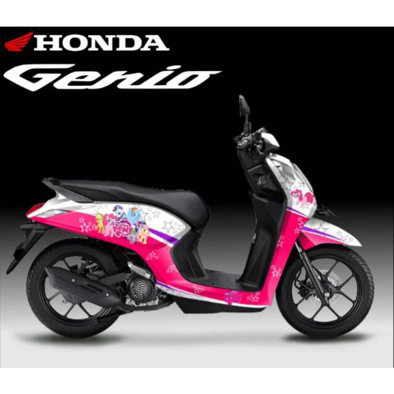 Sticker Variasi Honda Genio - Decal Sticker Genio Full Body
