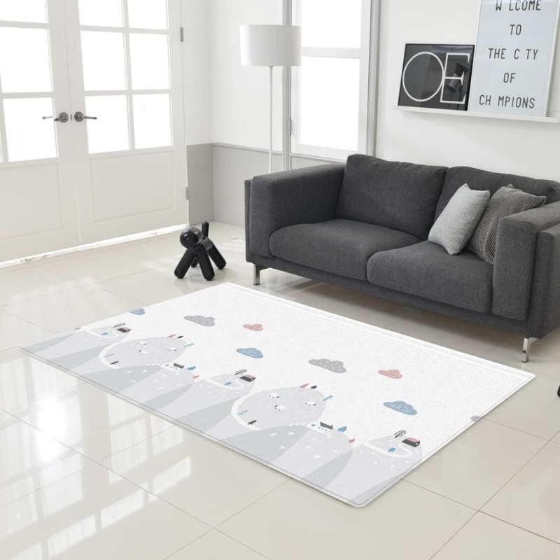 CobyHaus Playmat Bayi PVC Size XL (235 x 140 x 1.6 cm) - Happy Way