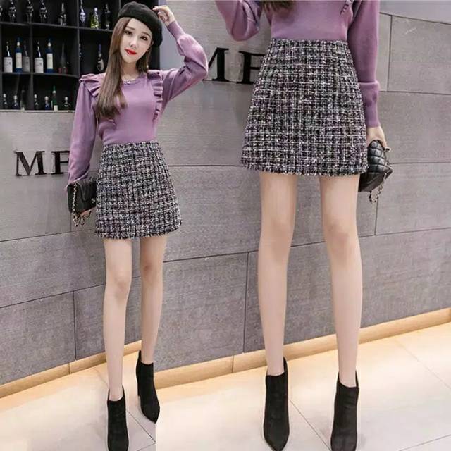 Pristin korean skirt / mini skirt / midi skirt / korean style