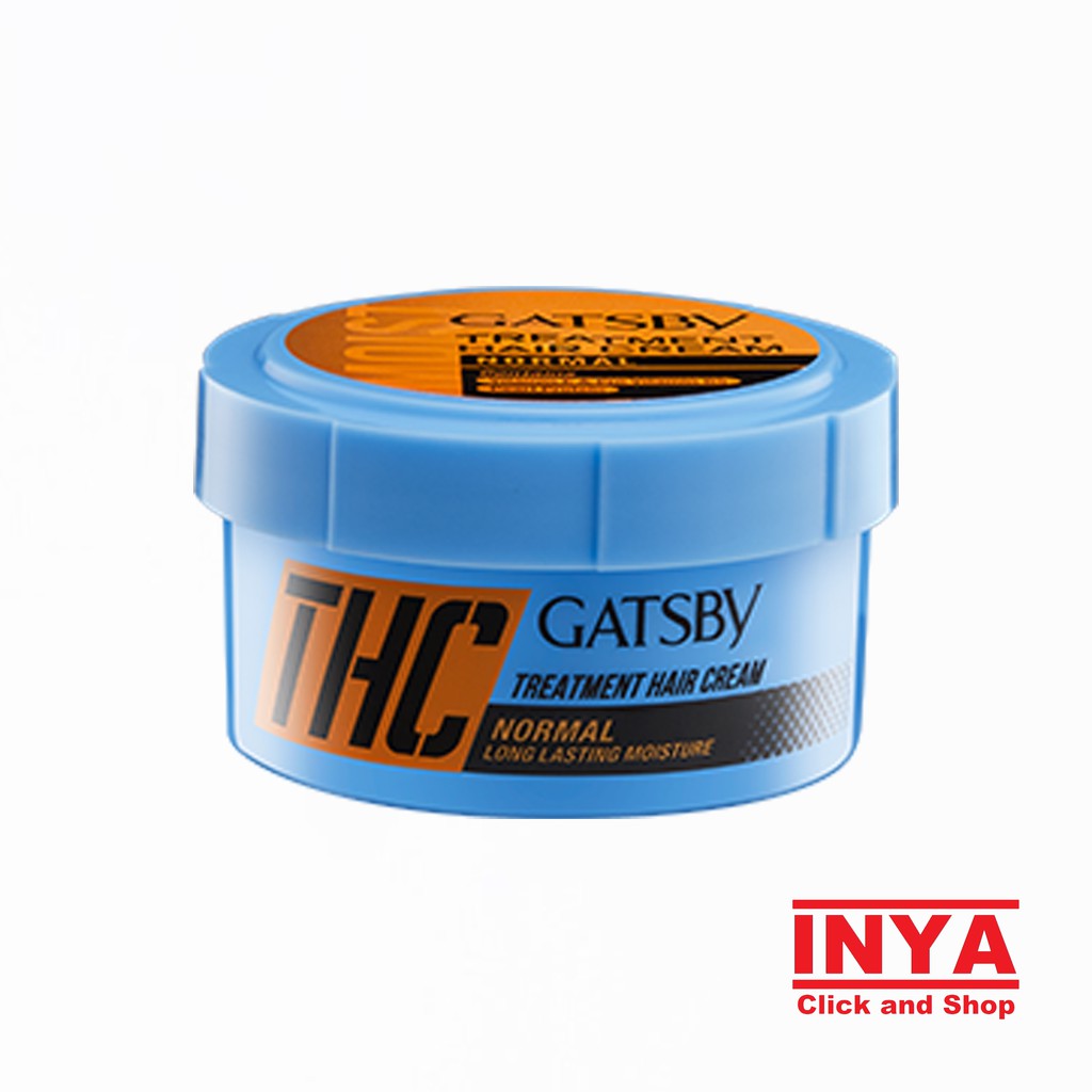 GATSBY THC  NORMAL TREATMENT HAIR CREAM POMADE 70gr - Minyak Rambut