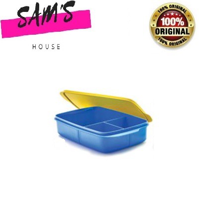 Cool Teen / Devided Lunch Box / Tempat Makan Tupperware / Bekal Makanan