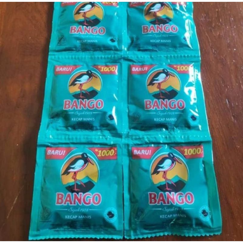 

Kecap Manis Bango 20ml / Kecap Bango 20ml 1 renceng isi 12 sachet