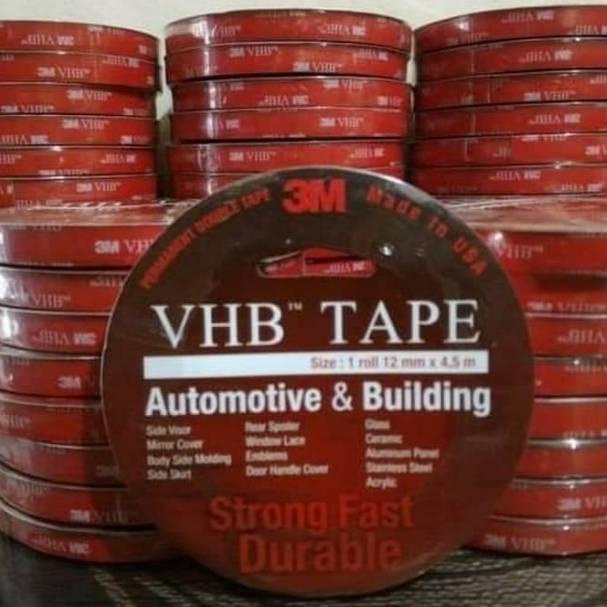 

[PROMO ZKS57] Original 3M Double Tape VHB 12mm Super Kuat Super Lengket Tahan Lama Super Promo