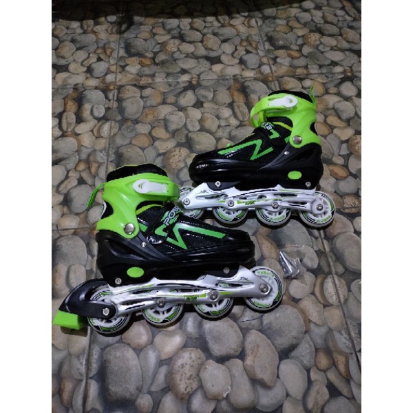 Sepatu Roda Inline Power Warna S M L FREE KUNCI L &amp; BAUD PANJANG