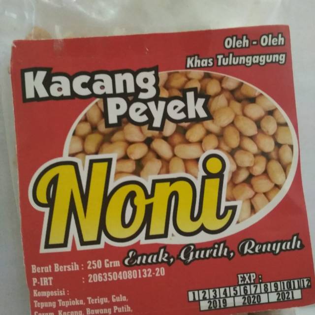 

Kacang peyek noni