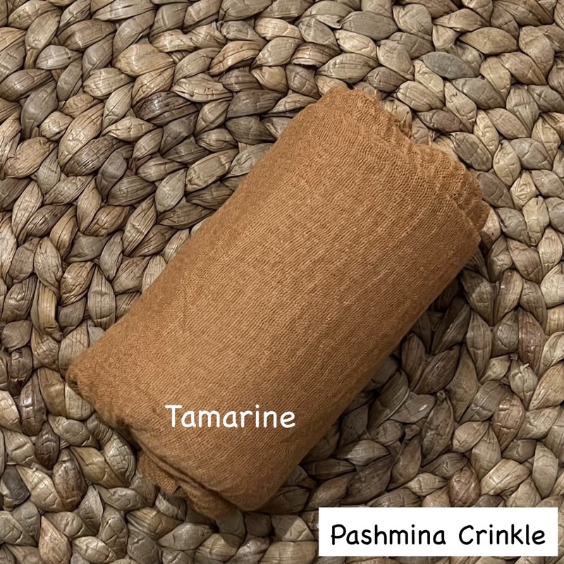 Pashmina crinkle Part 1 Hijab pasmina kusut Lavanya By Azzara-Tamarine