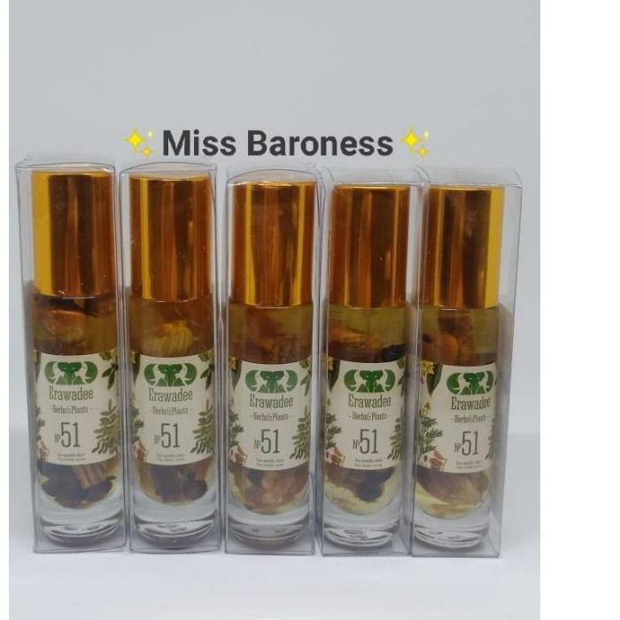 12.12 Terlaris MINYAK ANGIN HERBAL AROMATHERAPY THAILAND ERAWADE ERAWADEE / ERAWADE NO 51 / ERAWADEE