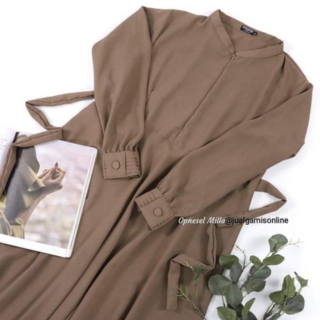Gamis polos milo