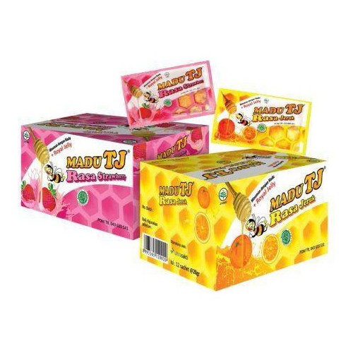 Morinz TresnoJoyo Tresno Joyo Madu Sachet 20 gr - 1 Dus isi 12 Sachet