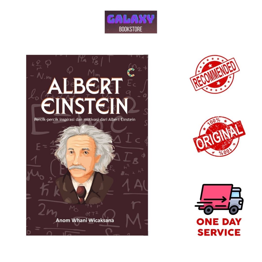 PROMO BUKU TOKOH : ALBERT EINSTEIN / PERCIK PERCIK INSPIRASI & MOTIVASI