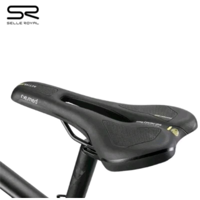 Saddle sadel selle royal remed type athletic with memory foam empuk sadel sepeda