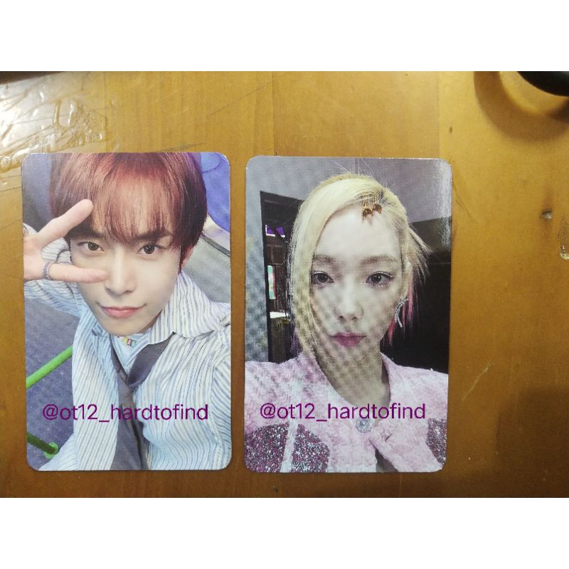 WTS SUNNY, Taeyeon , Doyoung , TEN PHOTOCARD SMCU SMTOWN VER || BACA DESCRIPTION