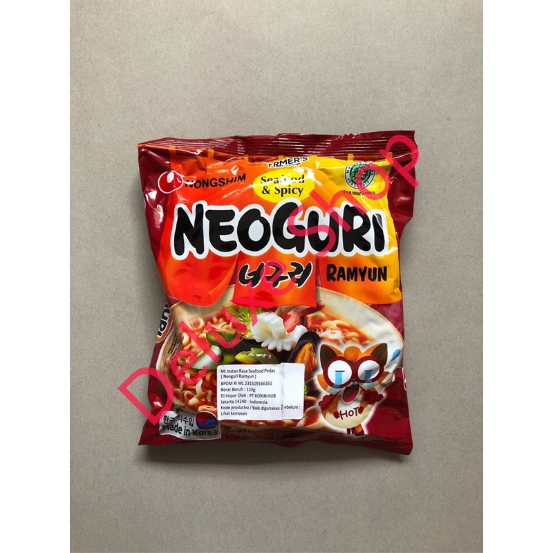 

Nongshim Seafood & Spicy Neoguri Ramyun 120g