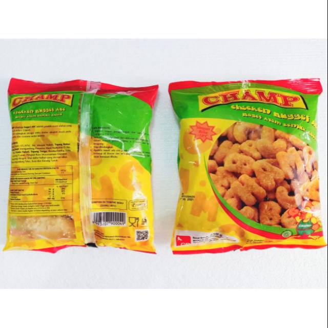 

Nugget ABC Champ Nugget Ayam 250gr