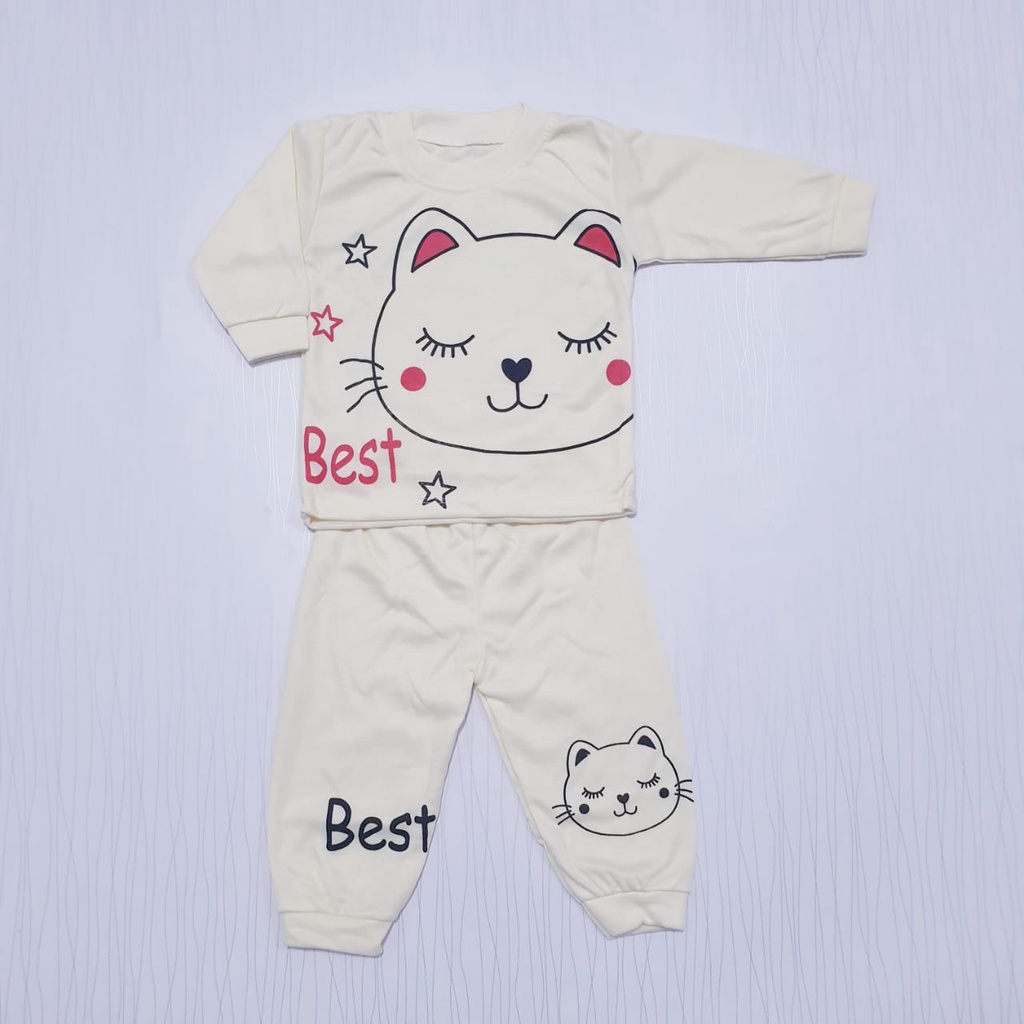 piyama bayi perempuan baju tidur baby perempuan baby alica