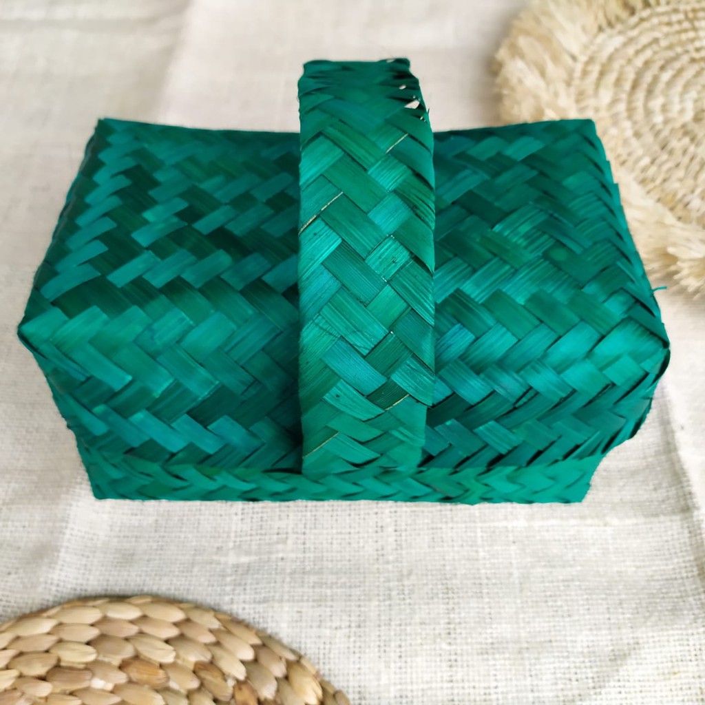 Pegon Cangking Warna 15x25cm tas nastar tas anyaman Pegon Cangking Warna 15x25cm tas nastar tas anyaman