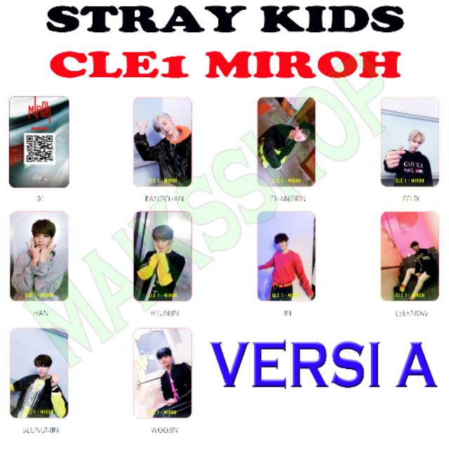 Stray Kids Miroh Photocard Kpop