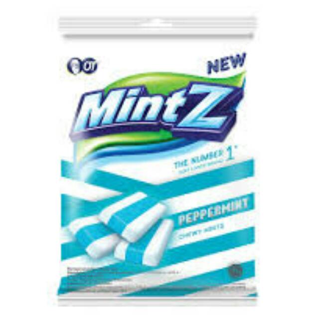 

Mintz Permen Soft Candy Peppermint 115gr