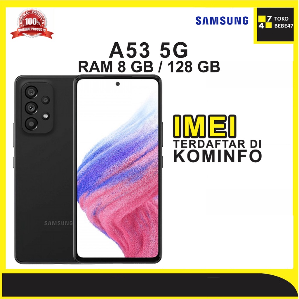 SAMSUNG GALAXY A53 5G RAM 8/128 GB | RAM 8/256 GB NEW ORI