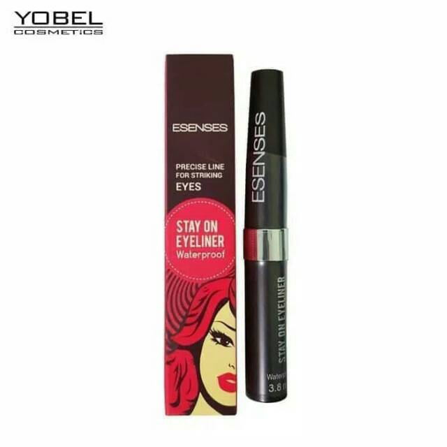 ESENSES WATERPROOF STAY ON EYELINER / EYELINER WATERPROOF BPOM