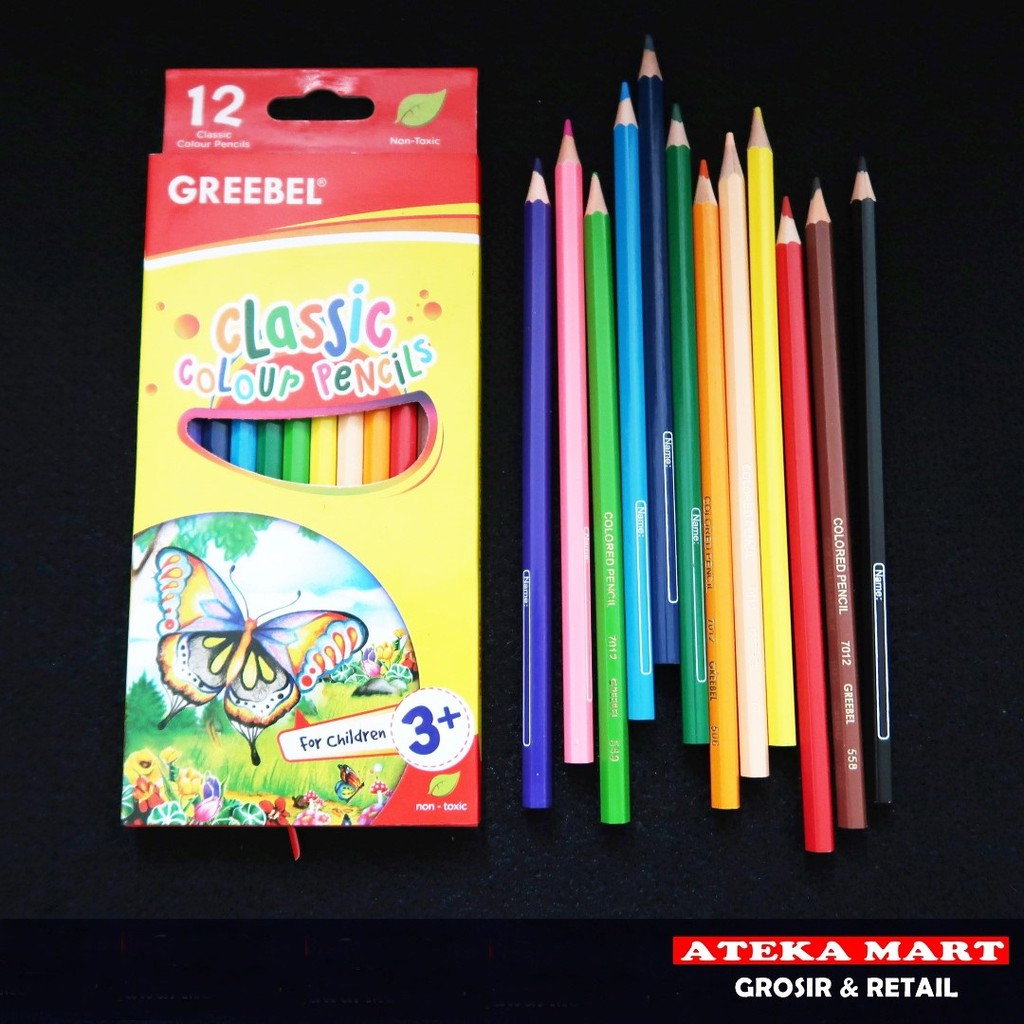 

GREEBEL PENSIL WARNA GB-7012/COLOUR PENCIL