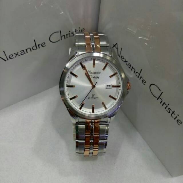 JAM TANGAN PRIA ALEXANDRE CHRISTIE SERI 8402 ORIGINAL