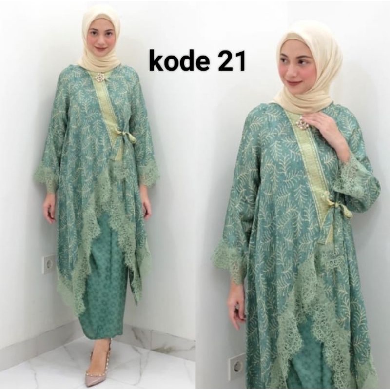 KIMONO LACE SET BATIK by Sarah The Label