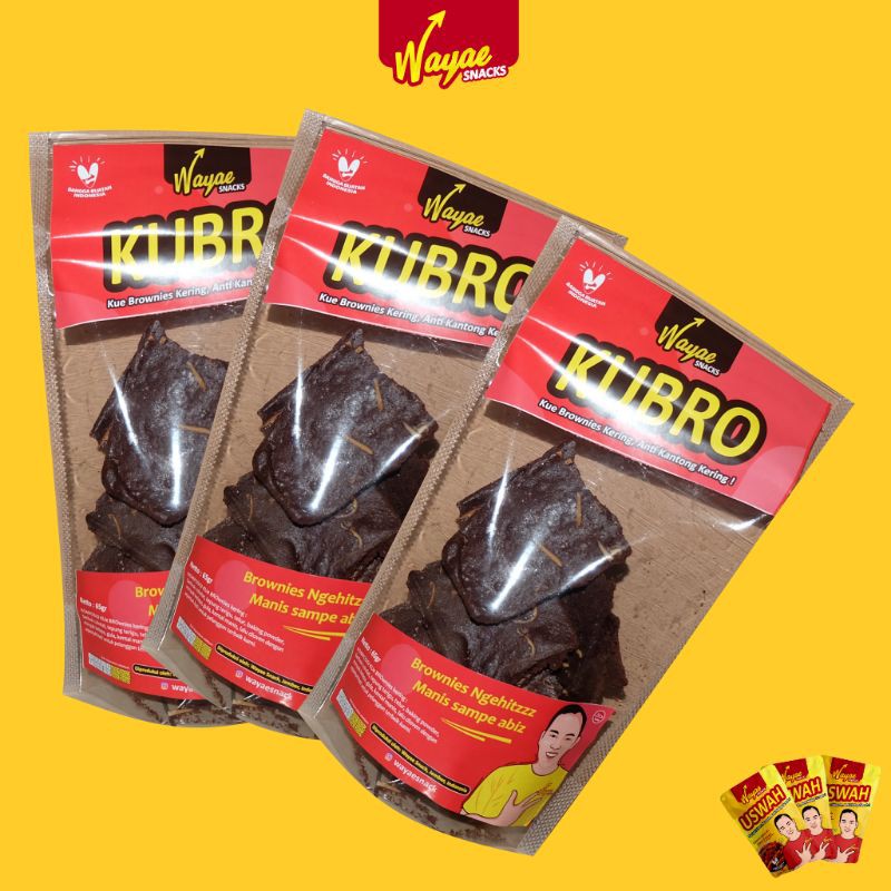 

Kue Brownies Kering Wayae Snack