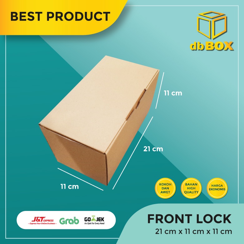 

(10pcs) Kardus Uk. 21x11x11 cm....Die Cut kotak Kue, snack -aksesoris-dll model box pizza