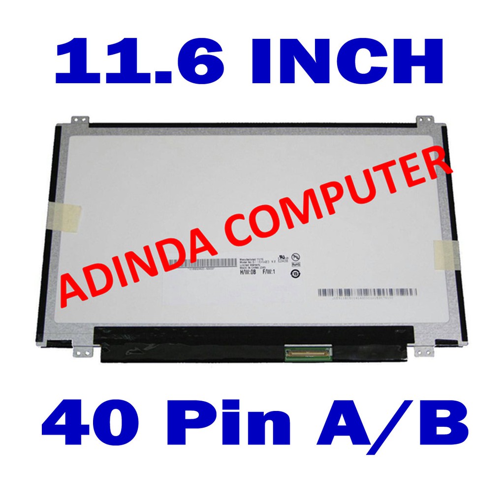 LED LCD Layar Screen Acer Aspire V5-121 V5-131 V5-171