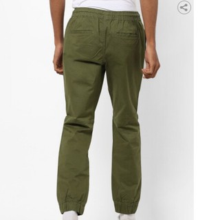  CELANA  JOGGER  PRIA WANITA  POINT ZERO WARNA OLIVE HIJAU 