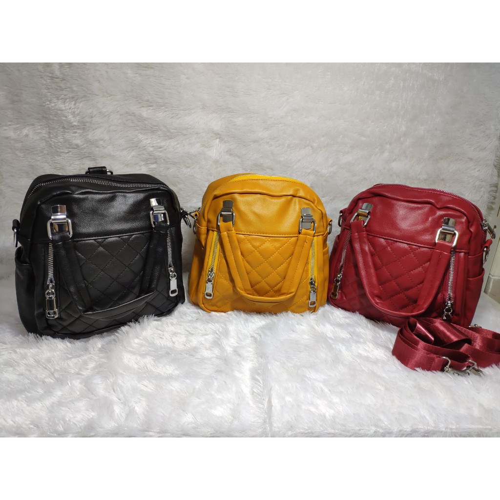 JK 600 1KG MUAT 2PCS PROMO SALE RAMADHAN TAS RANSEL FASHION WANITA IMPORT BAG BACKPACK CUCI GUDANG T017  E7013 7144 6013 1017 93322