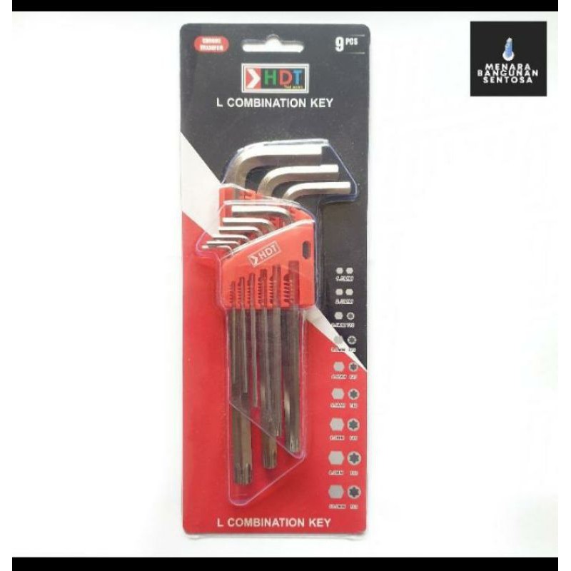 Kunci L kombinasi
