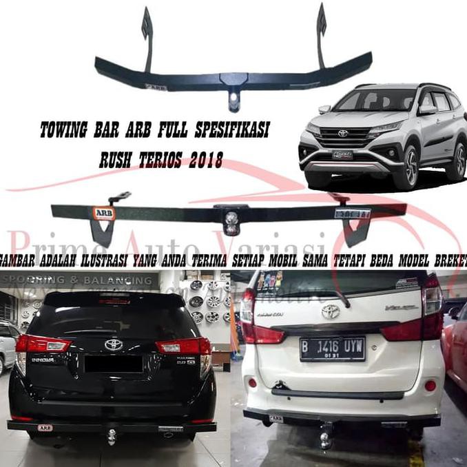 TOWING BAR ARB BESI BUMPER BELAKANG TOWING BAR - RUSH TERIOS 2018