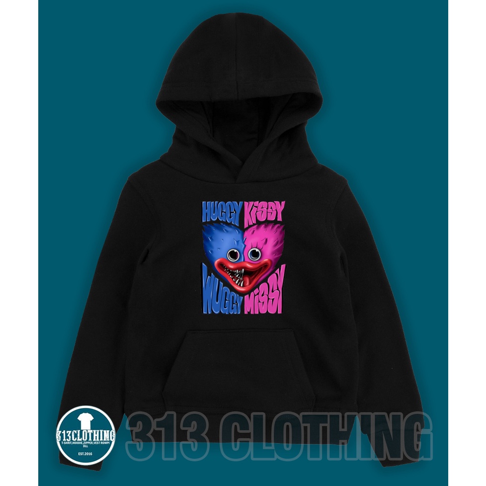 Hoodie Anak Popy Playtime Huggy Wuggy Hoodie Sweater Anak Huggy Missy Popy Playtime Hoodie