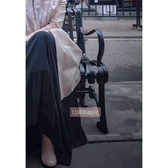 Aruna Inner - Long Dress - Long Outer Tanpa Lengan - Inner muslimah - inner panjang - inner rample