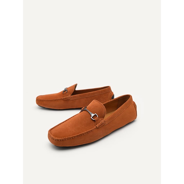 PM169 SEPATU PANSUS PEDRO PRIA ORIGINAL LOAFER KULIT BRANDED COKLAT