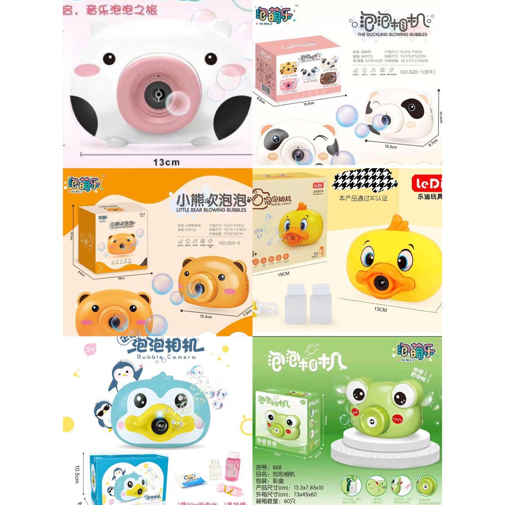 Bubble Camera Children Light Music Mainan Anak