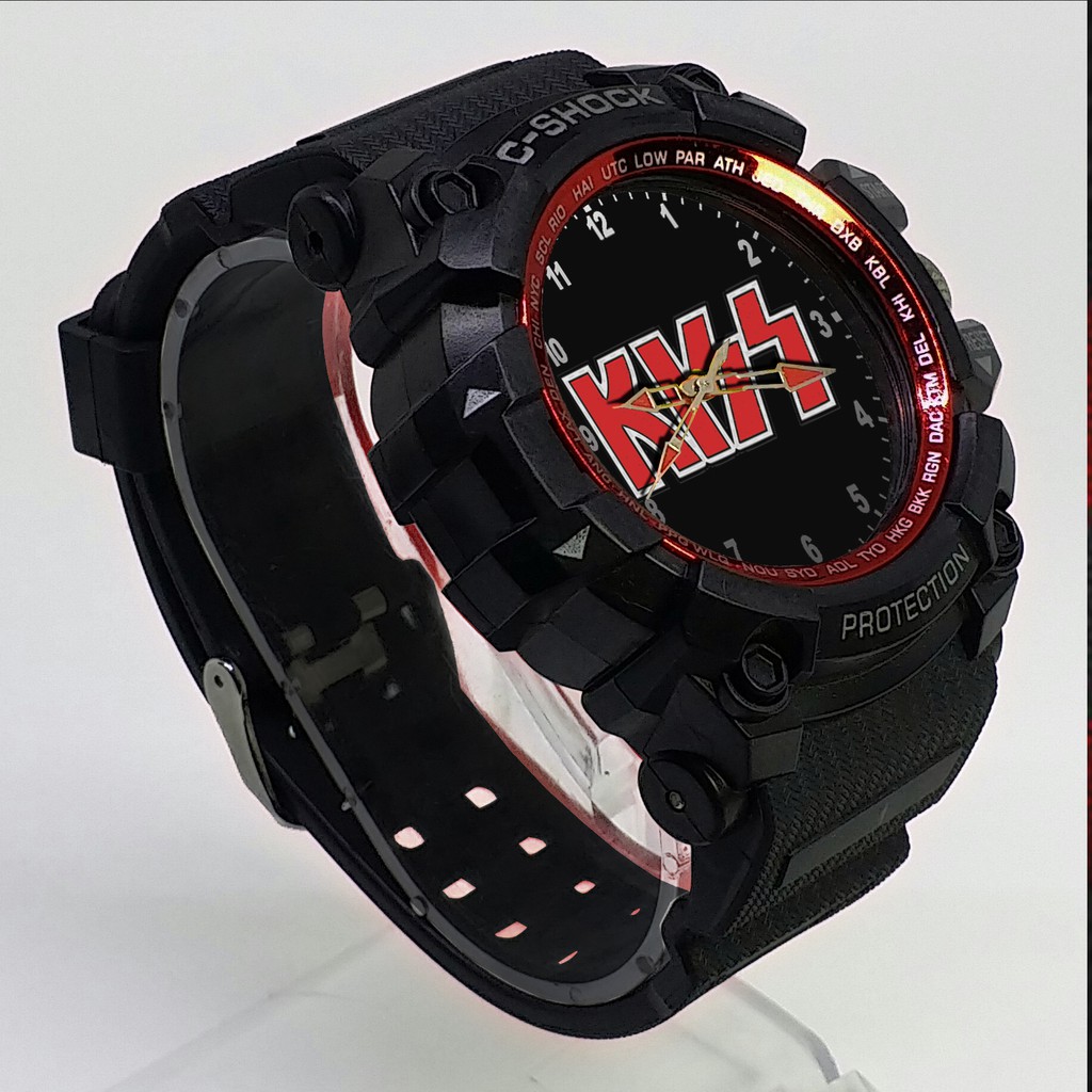 (ISTIMEWA BOSSQUE) JAM TANGAN KISS LIST MERAH - EXCLUSIVE 8