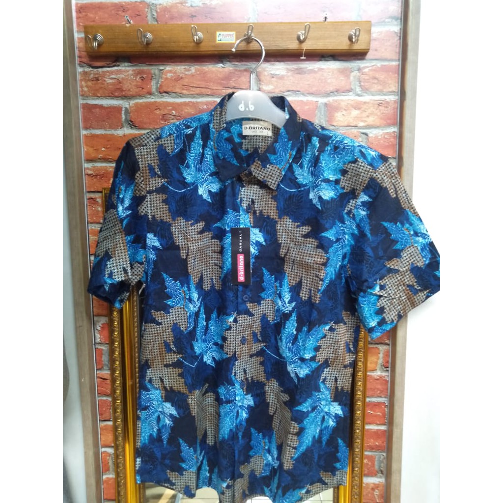 KEMEJA CASUAL PRIA D'BRITANO