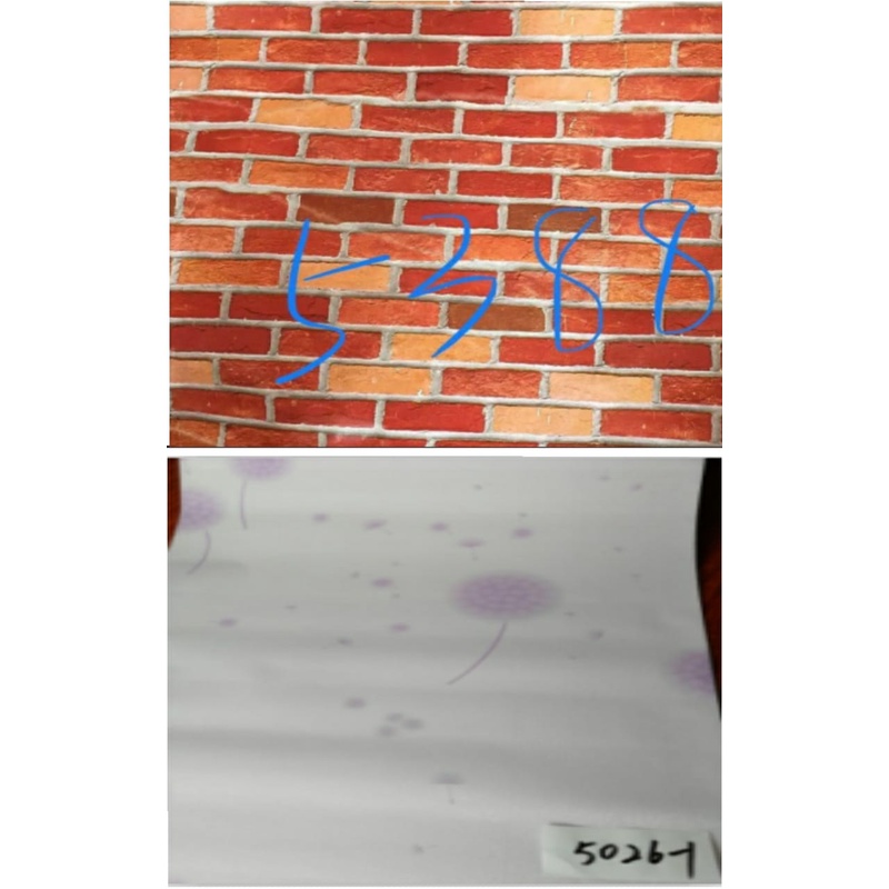 Wallpaper Dinding Roll Walpaper Dinding Anak Wall Sticker Motif Bata