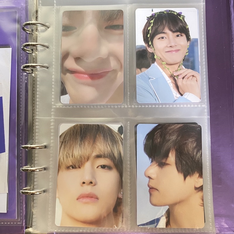 PHOTOCARD TAEHYUNG ZOOM OFFICIAL DICON BTS 101