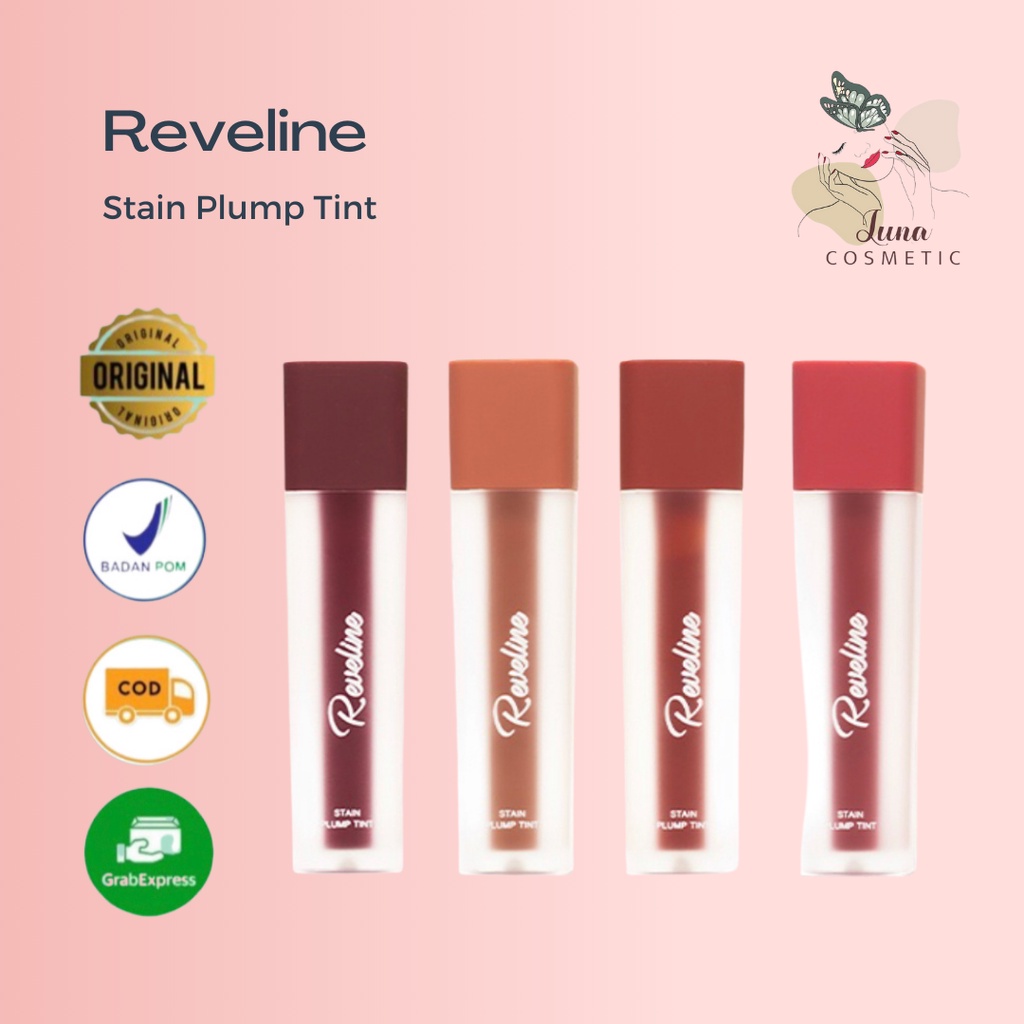 REVELINE Stain Plump Tint | Lip Liptint Lipcream