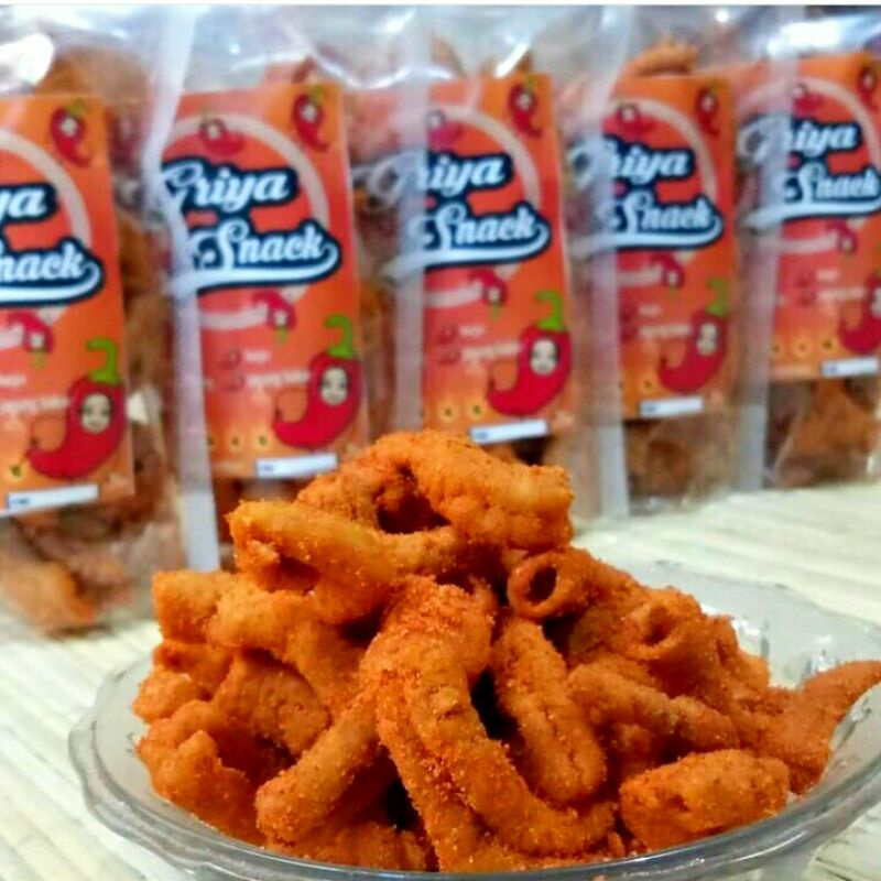 

USUS CRISPY KERIPIK KRIPIK USUS MAKANAN RINGAN CEMILAN USUS CRISPY 80gr