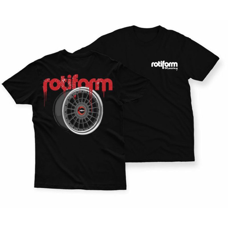 Kaos otomotif/kaos mobil Velg Rotiform racing wheels