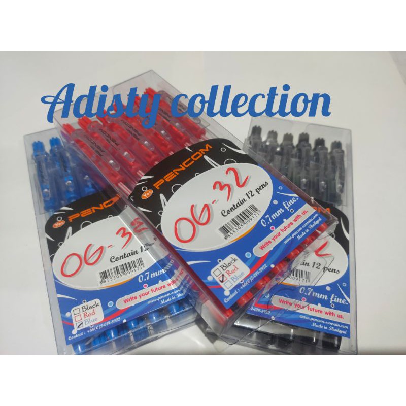 

Pulpen Pencom 0.7mm /pack isi 12 pcs